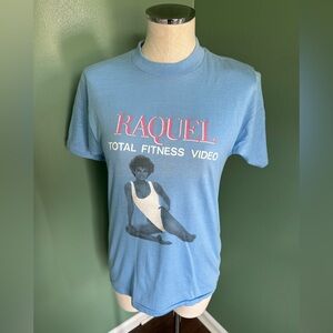 Vintage Raquel Welch Total Fitness Video T-shirt